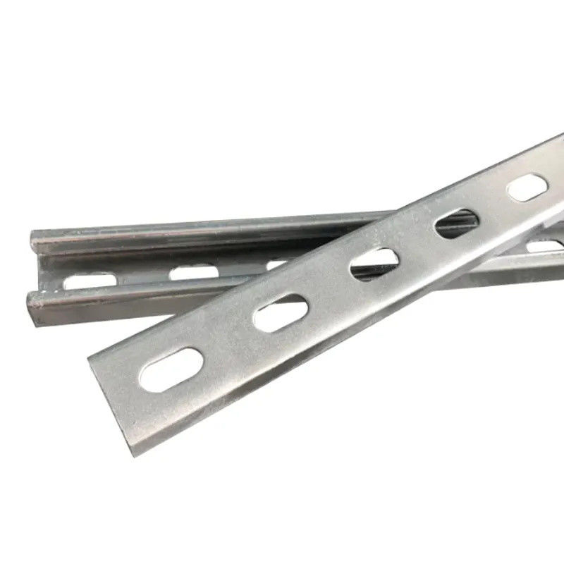 Αντι-διαβρωτικό ανοξείδωτο χάλυβα Unistrut P1000 SS με τρύπες, βαθμός Α4